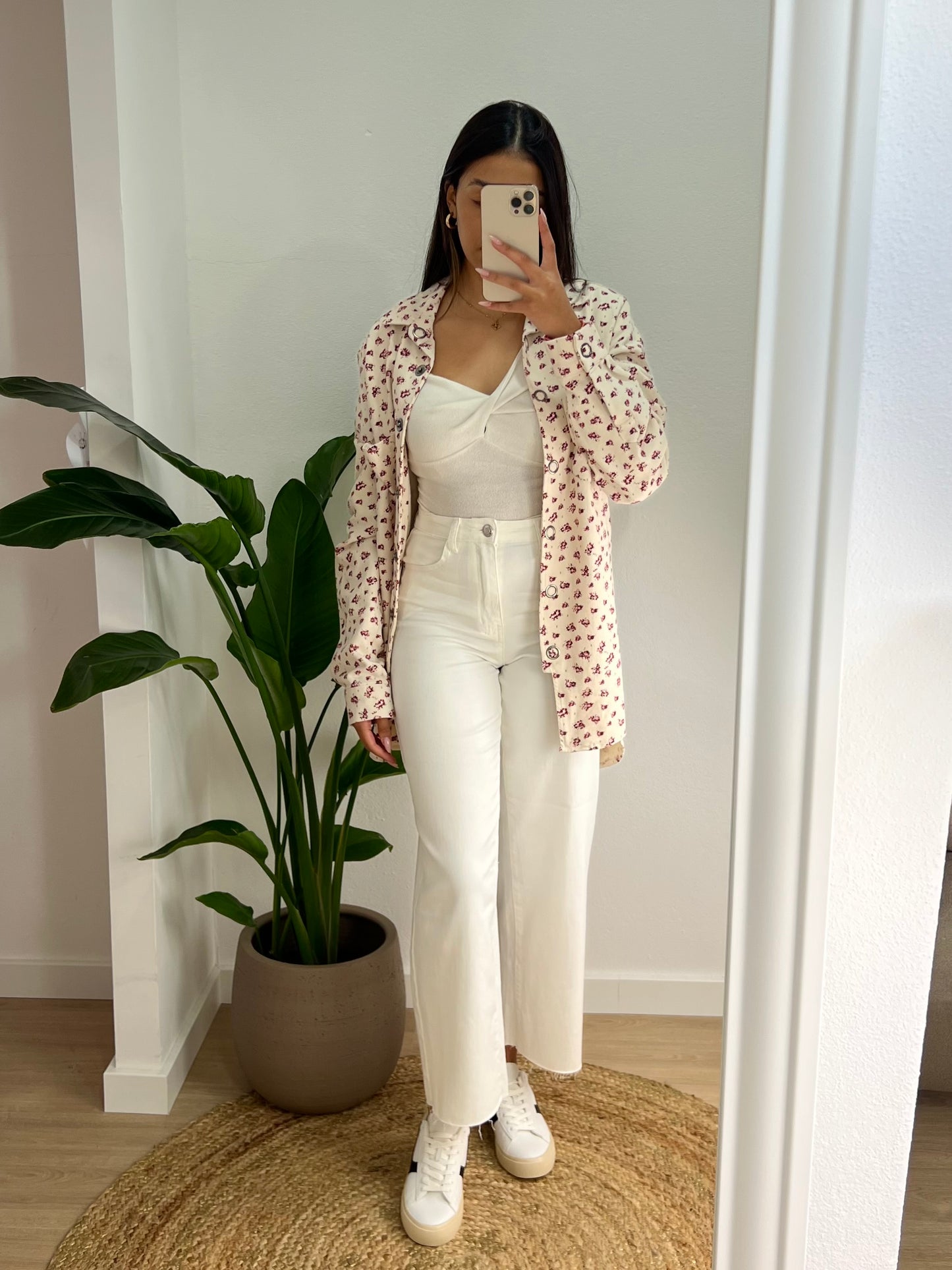 Calças Wide Leg - Branco