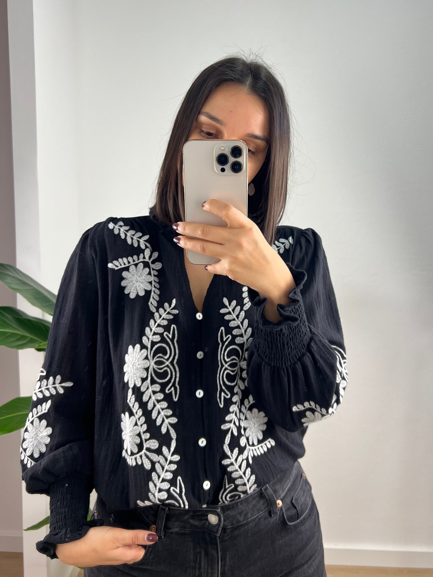 Blusa Constança - Preto