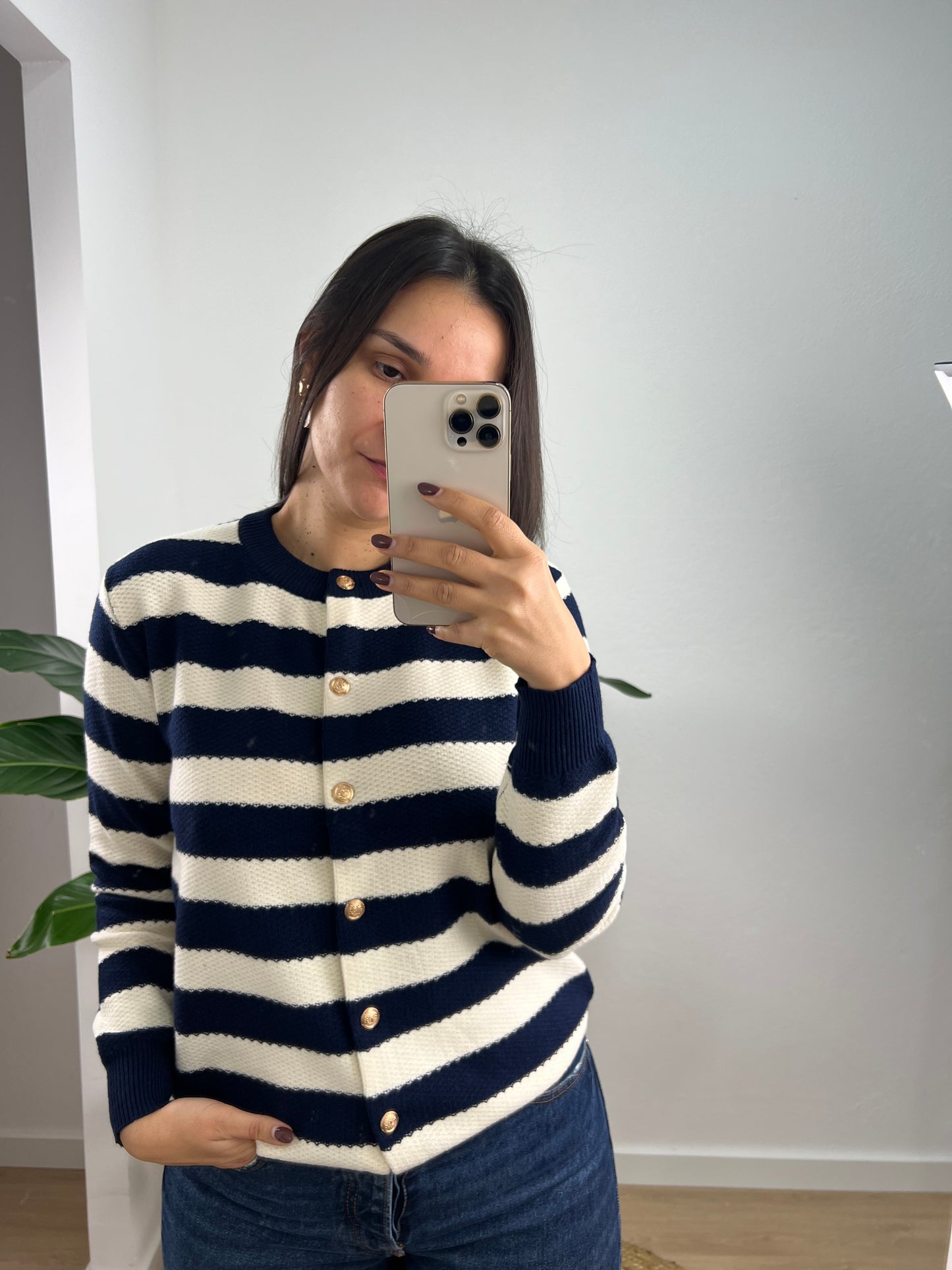 Cardigan Maria - Azul
