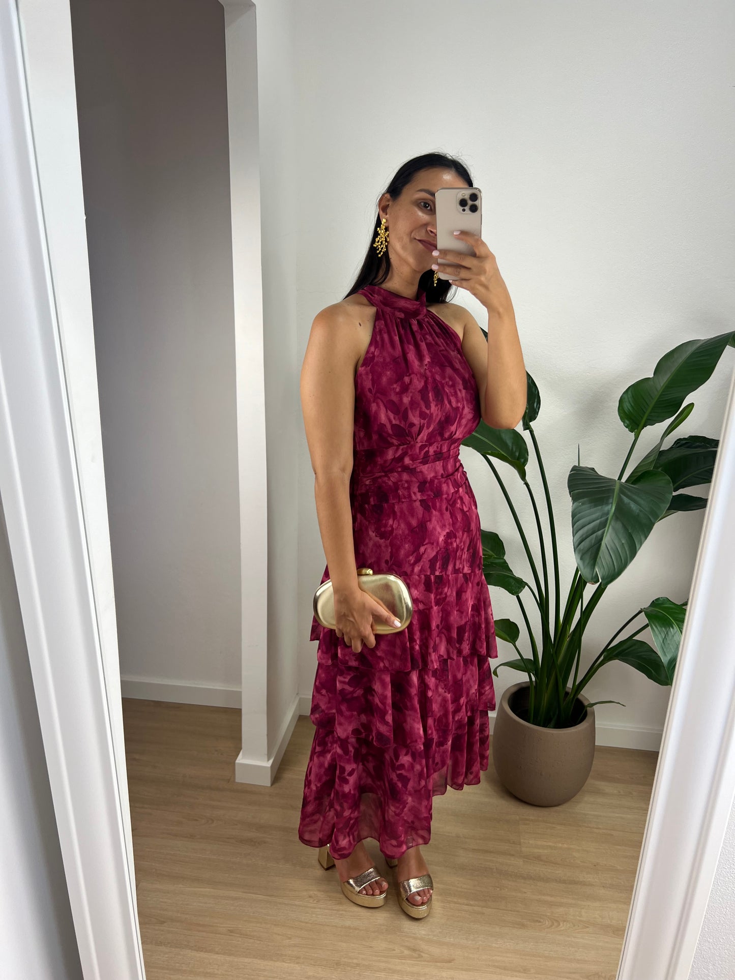 Vestido Sofia - Fúscia