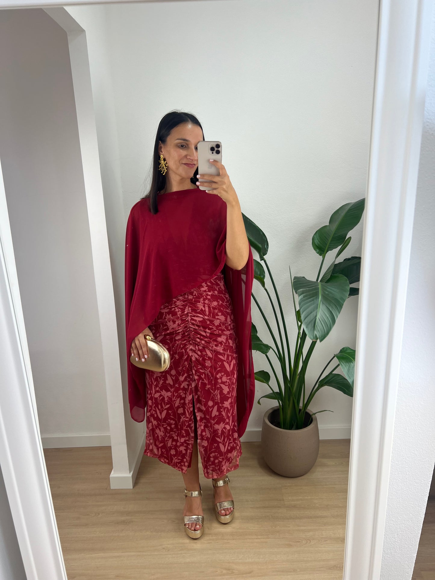 Vestido Rosário - Vermelho