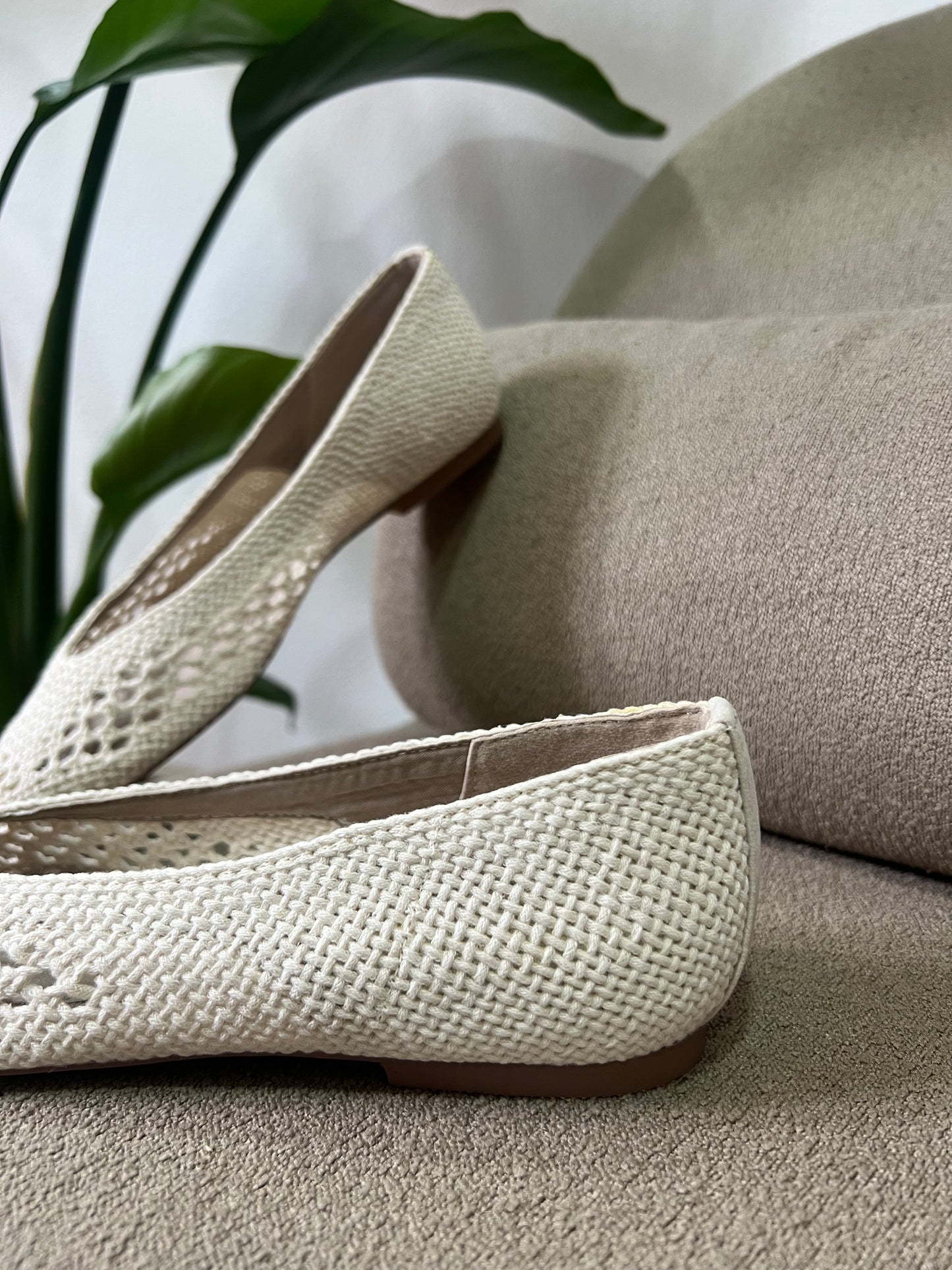 Sapato Pointy - Natural
