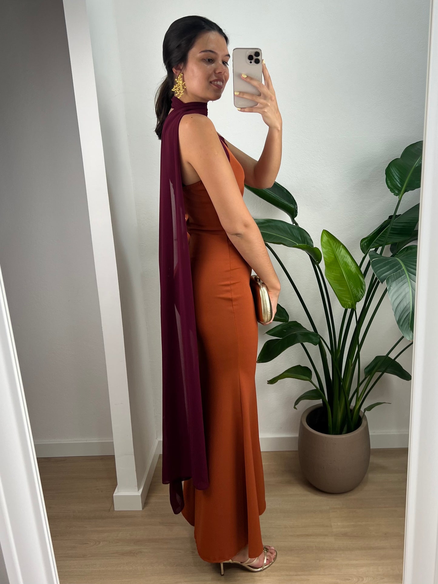 Vestido Guadalupe - Terracota