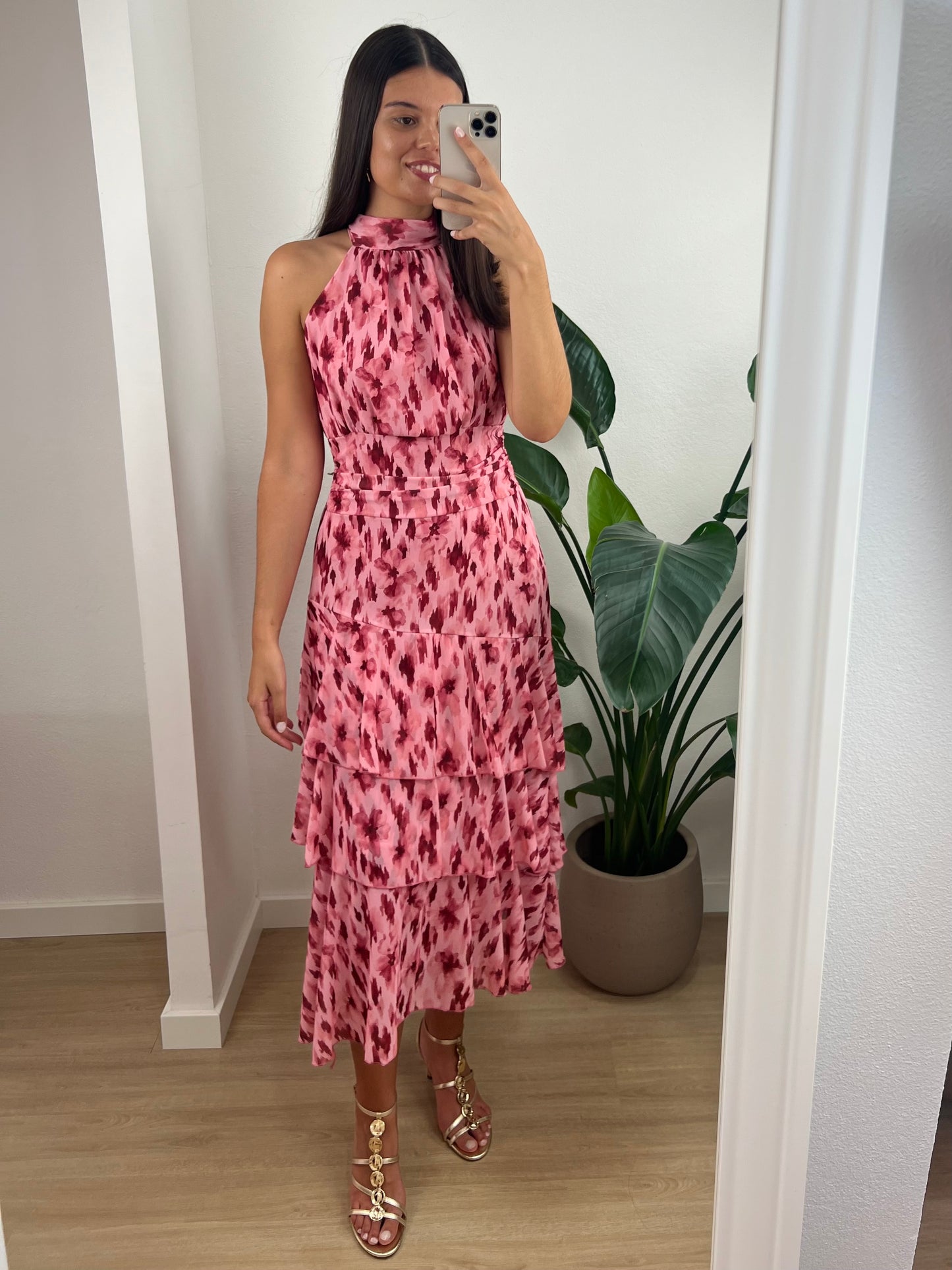Vestido Margarida - Rosa