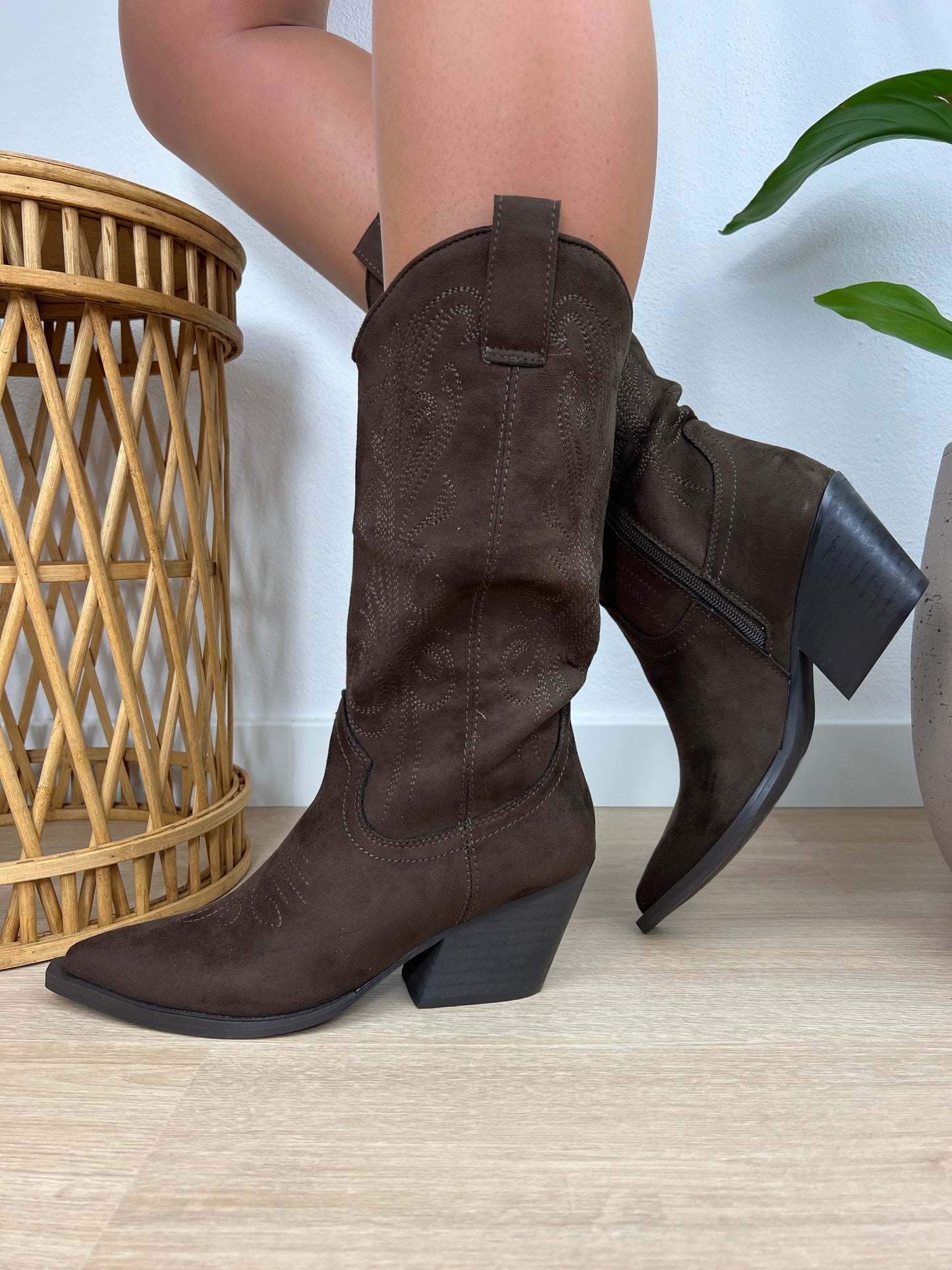 Bota Texana - Castanho
