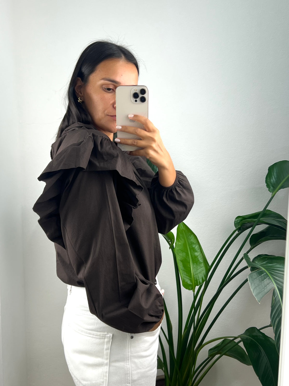 Blusa Sophie - Castanho
