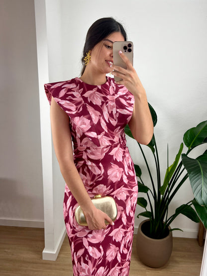 Vestido Lourdes - Rosa