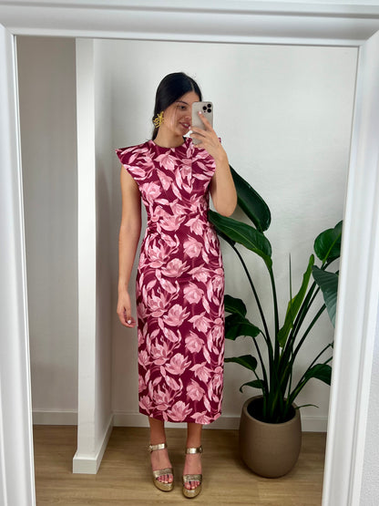 Vestido Lourdes - Rosa
