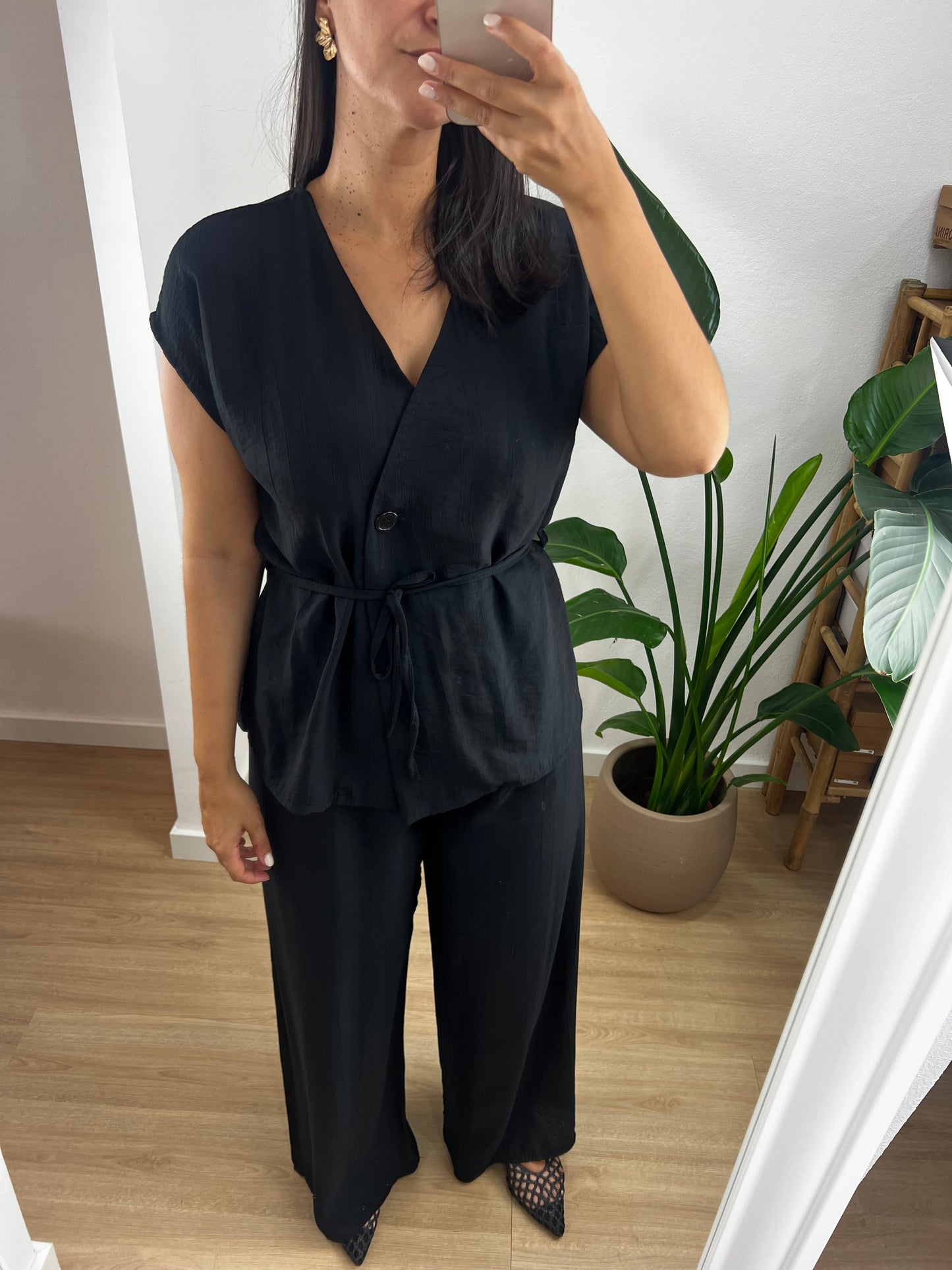 Conjunto com cinto