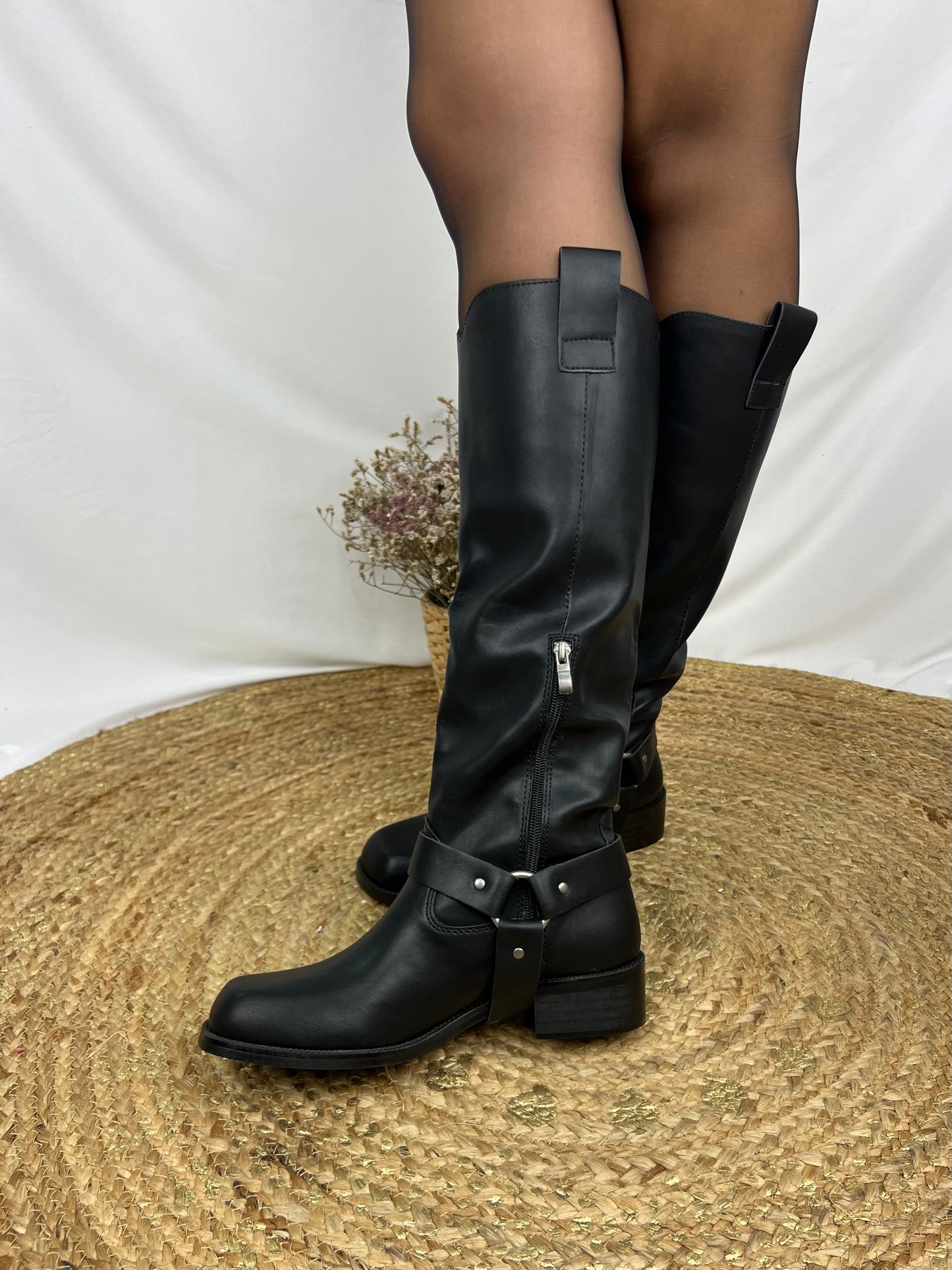 Botas Biker - Preto