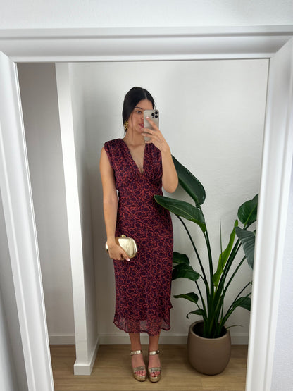 Vestido Alma - Coral