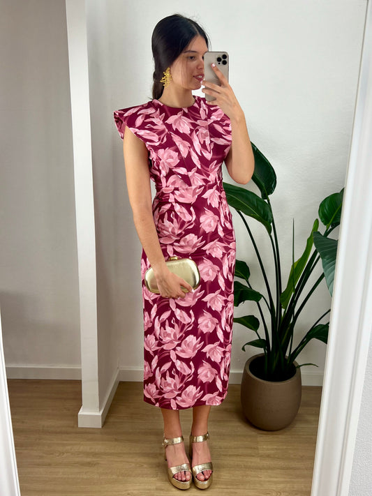 Vestido Lourdes - Rosa