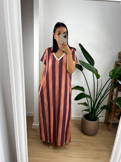 Vestido de malha fria