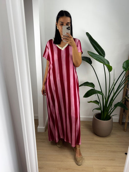 Vestido de malha fria