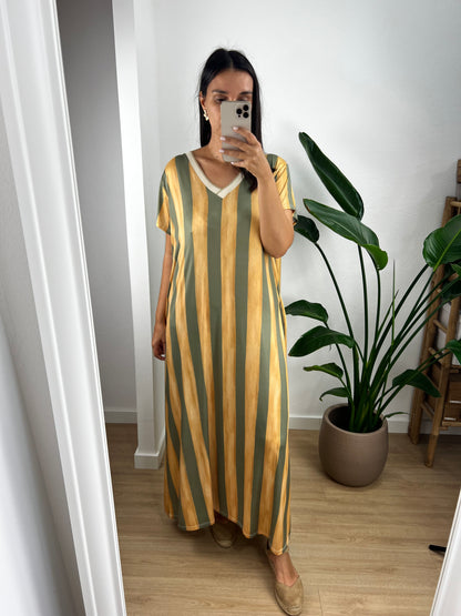 Vestido de malha fria