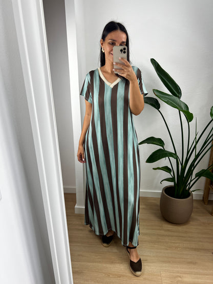 Vestido de malha fria