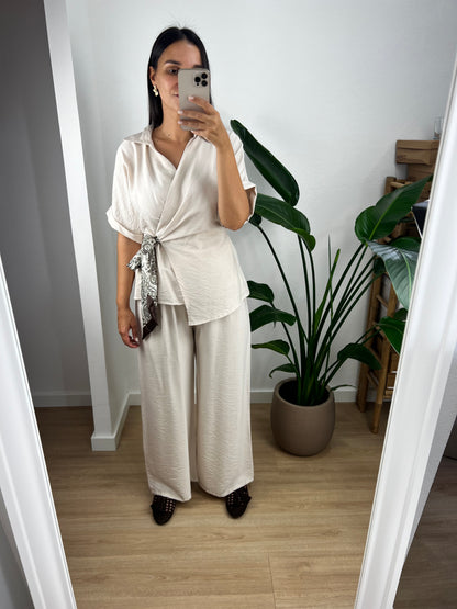 Conjunto com lenço