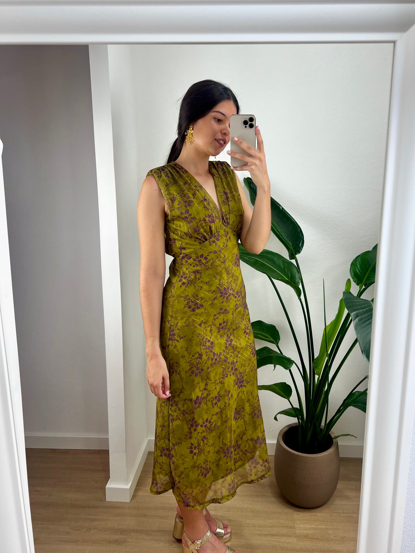 Vestido Alma - Verde lima