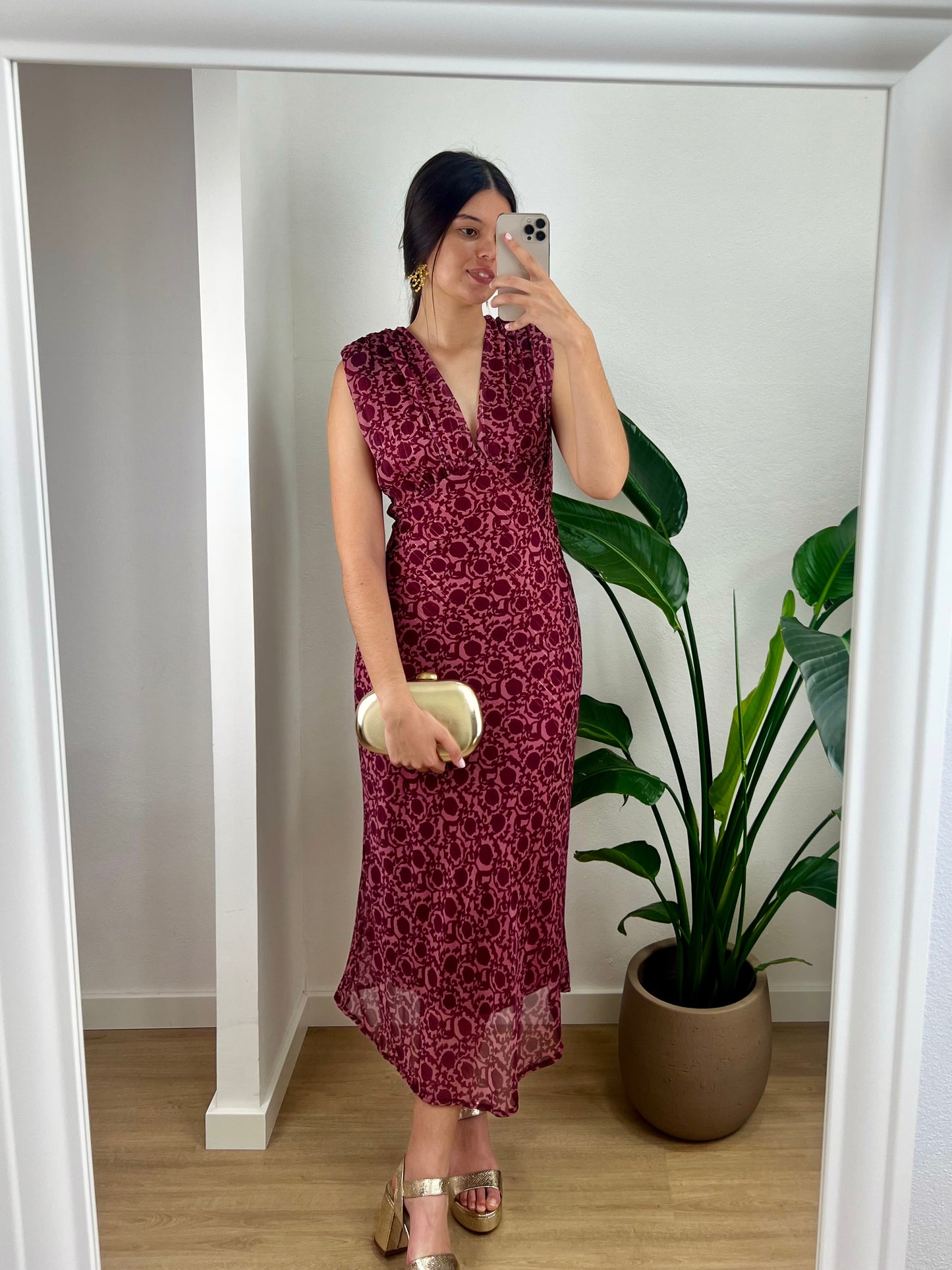 Vestido Alma - Rosa