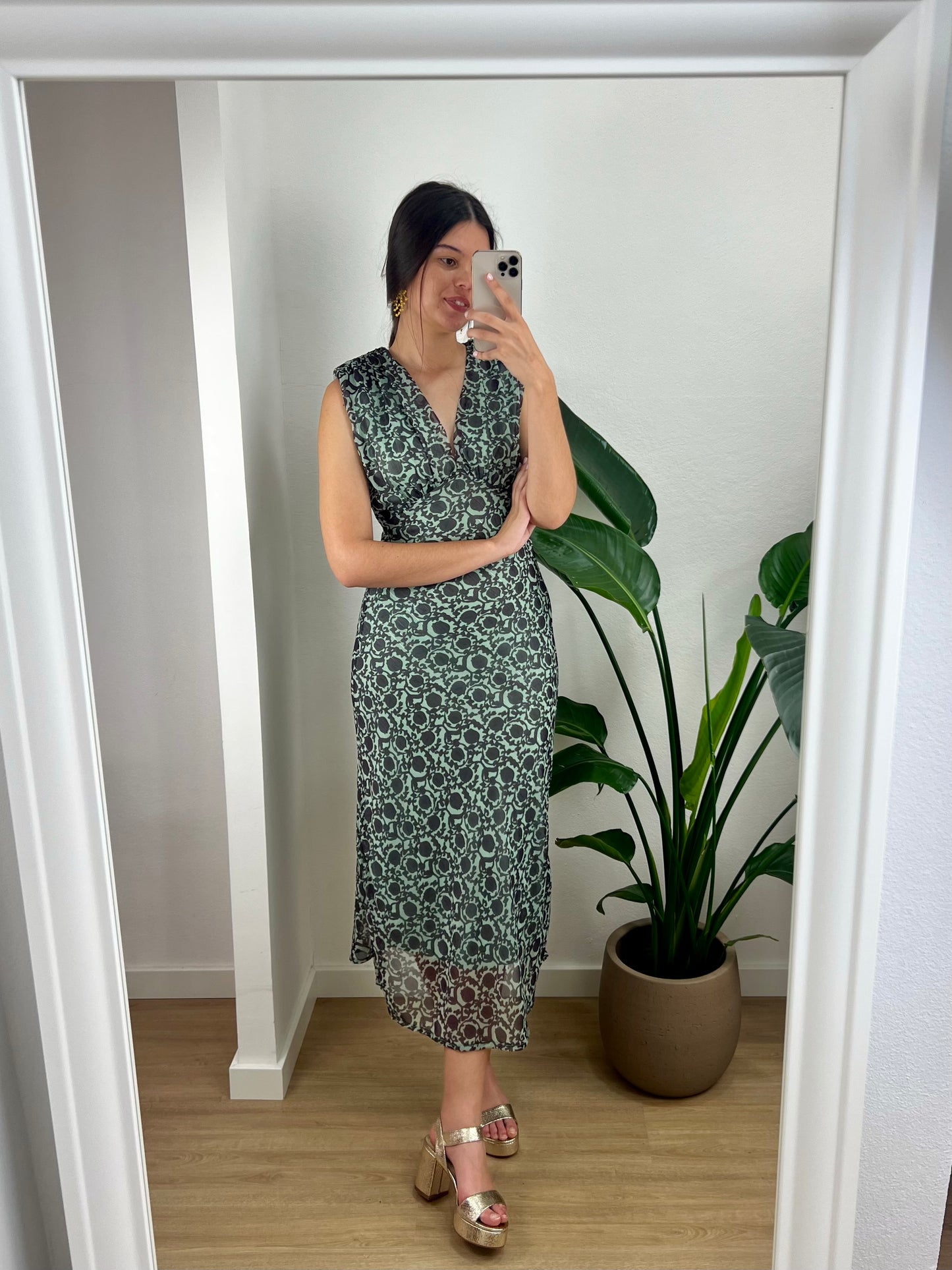 Vestido Alma - Turquesa