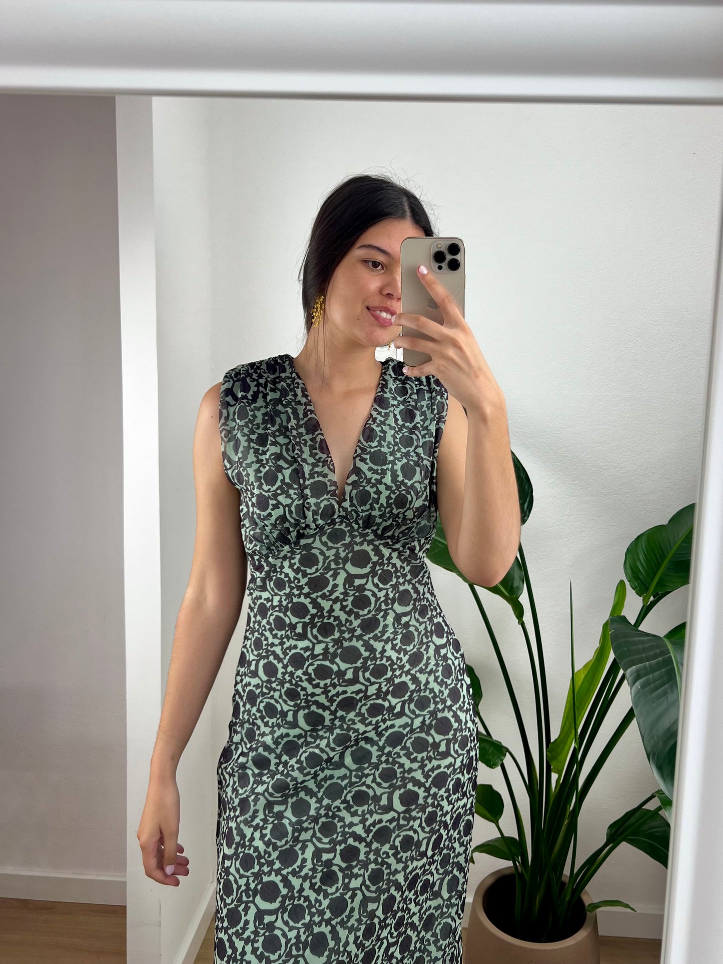 Vestido Alma - Turquesa