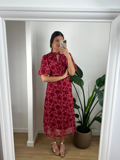 Vestido Francesca - Avermelhado