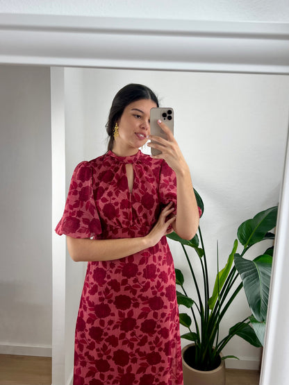 Vestido Francesca - Avermelhado