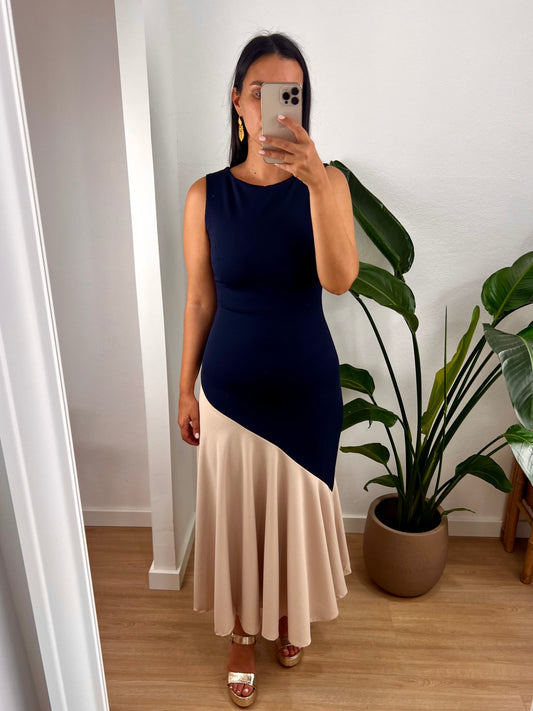 Vestido Marie - Azul Marinho