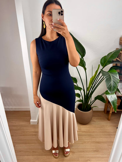 Vestido Marie - Azul Marinho