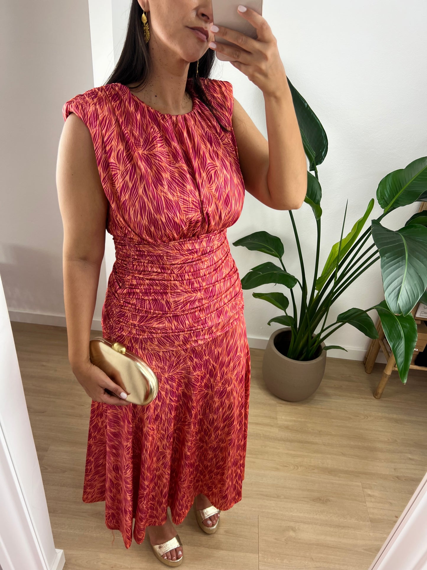 Vestido Madeleine - Laranja
