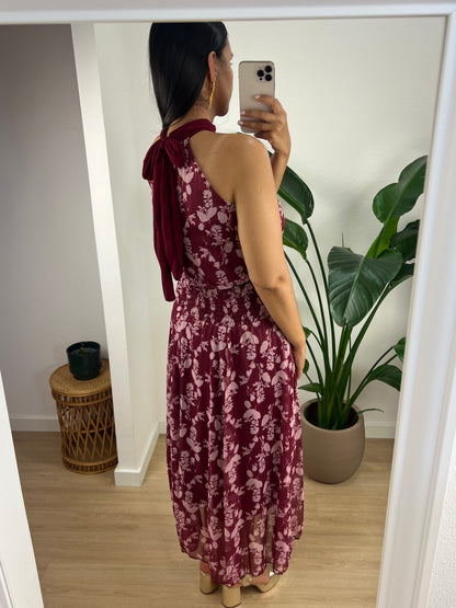 Vestido Carmen - Bordeaux
