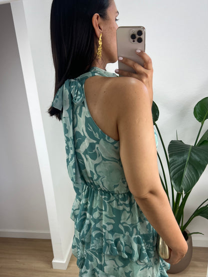 Vestido Julia - Verde água