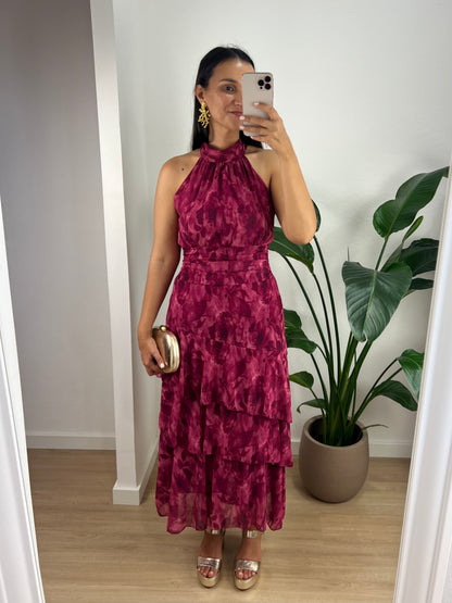 Vestido Sofia - Fúscia