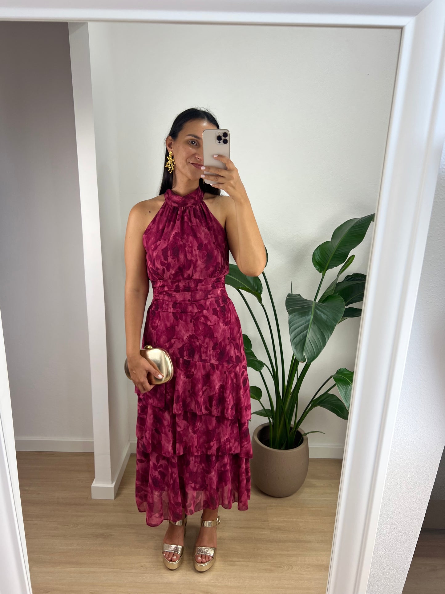 Vestido Sofia - Fúscia