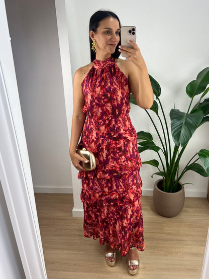Vestido Lorena - Telha