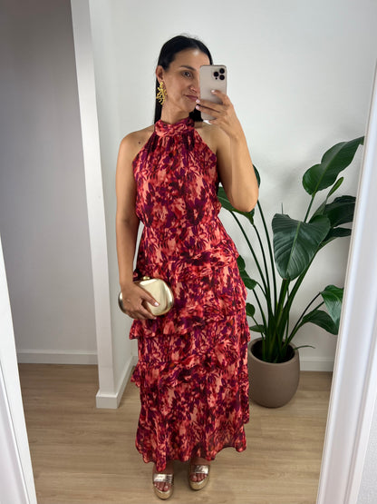 Vestido Lorena - Telha