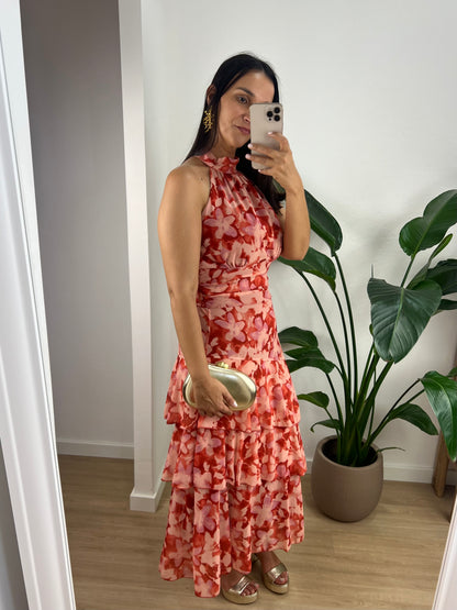 Vestido Paola - Laranja