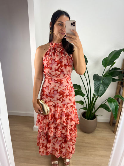 Vestido Paola - Laranja