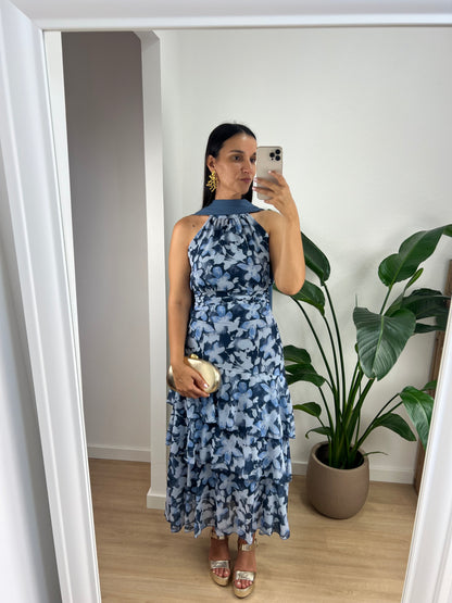 Vestido Paola - Azul