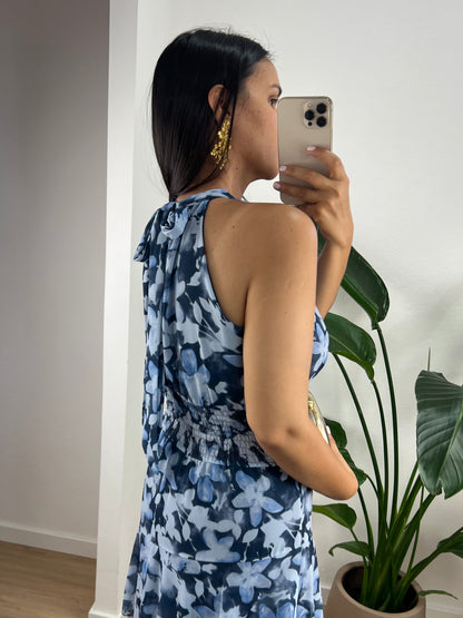 Vestido Paola - Azul