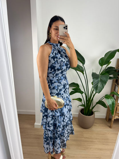 Vestido Paola - Azul