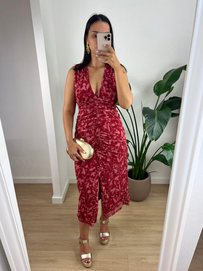 Vestido Rosário - Vermelho