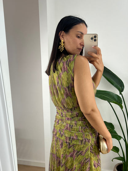 Vestido Caroline - Verde Lima