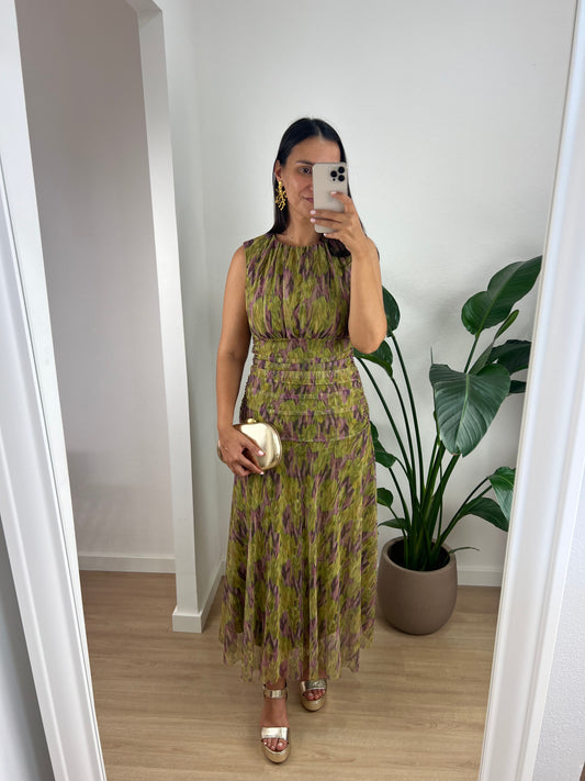 Vestido Caroline - Verde Lima