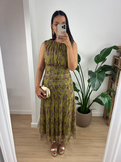 Vestido Caroline - Verde Lima