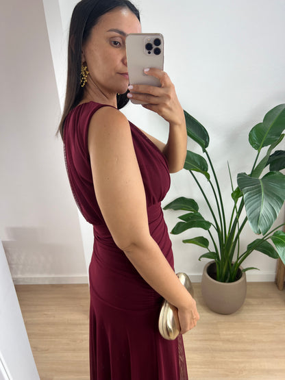 Vestido Caroline - Bordeaux