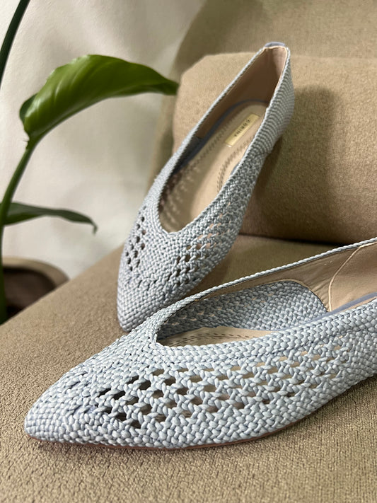 Sapato Pointy - Azul