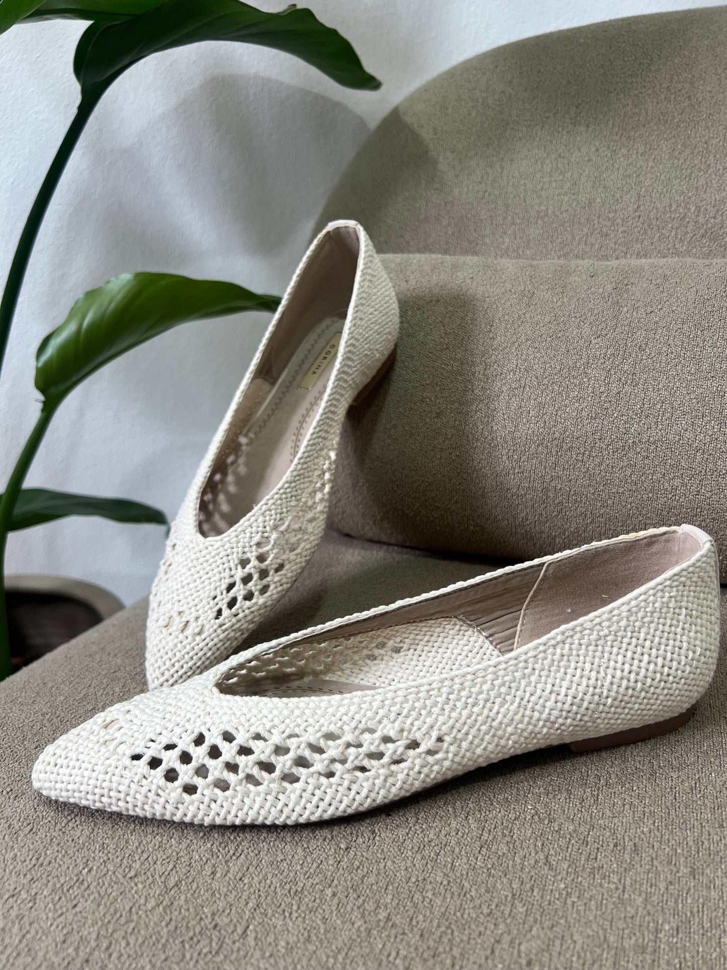 Sapato Pointy - Natural