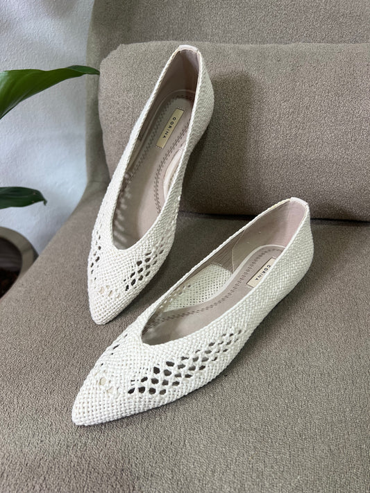 Sapato Pointy - Natural