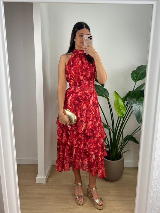 Vestido Sofia - Vermelho
